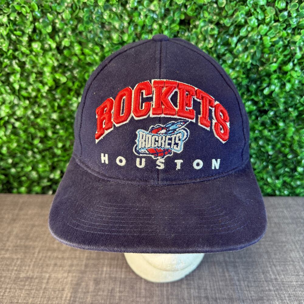 Vintage Houston Rockets Super Sport Hat NBA SS Cap  Snapback Hat Adult Cap